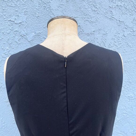 Theyskens Theory Womens Sheath Dress Doran LBD Black Size 4 - Picture 10 of 10